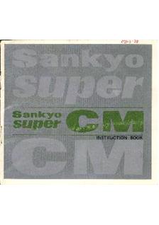 Sankyo CM manual. Camera Instructions.